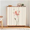 BESTORI Tende da Cucina Corte A prova di polvere Tenda per Armadio Moderno Elegante Tendine Finestra Mantovana per Cucina Camera Bagno Soggiorno, Stile 2, 70x140cm (L x A)