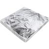 xQzit 100 fogli di foglia d'argento | fogli di lamina d'argento 14x14 cm per doratura, unghie, arte e lavori fai da te | carta di lamina d'argento ideale per, mobili, decorazione della casa e progetti