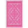 Pierre Tappeti Tappeto Sardo FUCSIA 55x115 cm lavabile 100% cotone prodotto in Sardegna. Tappetino bagno cucina ingresso pratico morbido.