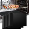 HUIQIHANG 3 tappetini da forno universali, 40 x 33 cm, antiaderenti e resistenti, lavabili e riutilizzabili, accessori per la casa, riutilizzabili per proteggere il fondo del fornello, forno, barbecue, teglia