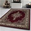 Carpetsale24 Tappeti a pelo corto, colore rosso, disegno orientale, 12917, tappeto rettangolare, Tappeto soggiorno, 300 x 400 cm