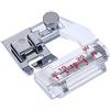Stormshopping Regolabile Bias Binder Foot for all Low Shank snap-on Singer, Brother, Babylock, Euro-pro, Janome, Kenmore, White, Juki, New Home, Simplicity, Elna and more. La gamma è regolabile da 5 mm a 20 mm