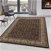 SIMPEX tappeto orientale rosso 120x170 cm a pelo corto stile vintage classico per soggiorno camera da letto sala da pranzo facile da pulire resistente