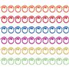 Hariendny 60 marcatori a spirale in metallo, per lavori a maglia e uncinetto, colorati per progetti fai da te