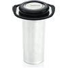 Wundermix Filtro Tè Acciaio Inox per Thermomix TM6 e TM5 | Accessorio per preparazione tè sfuso, anello silicone sicurezza, 1 colino