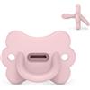 SUAVINEX Ciuccio Suavinex per neonati 0-6 mesi in silicone Butterfly