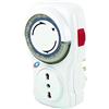 Electraline 58105 Programmatore Timer Settimanale, Ciclo Totale di 7 Giorni Consecutivi in Blocchi da 2 Ore, 10/16 A, Bianco