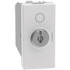 BTICINO MatixGO 1 modulo Bianco JW4012 Interruttore 2P 10 AX, 250Vac a chiave