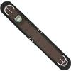 Weaver Equine Sottopancia Intelligente Dritto per Cavallo, Foderato in Feltro Antiscivolo, con Fibbia Intelligente, Accessorio per Equitazione Occidentale, Nero