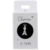 Depesche 11834-045 Ciondolo Torre Eiffel, Ciondolo Placcato Oro per collane, bracciali e Orecchini, Ideale Come Piccolo Regalo