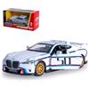 JAMARA 402623 BMW 3.0 CSL Diecast 1:42 con batterie a bottone - Modellino di auto giocattolo per bambini, modello auto in miniatura, idea regalo per bambini, porte apri/chiusura manuale