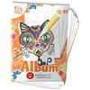 Sabbiarelli Sand-it For Fun - Album Mexicolors - 5 Disegni Adesivi A5 per Sand Art | SABBIA COLORATA NON INCLUSA | Attività Manuale, Hobby Creativo Facile e Rilassante per Ragazzi e Adulti
