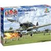 Italeri IT2802 Modellino Veicolo da Guerra In Plastica da Montare, Hurricane Mk.I Battle Of Britain 80Th Ann., Scala 1:48