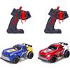Dickie Toys - RC Laser Racer 1:32 (13 cm), auto telecomandata per bambini dai 6 anni in su, 2 canali, 2,4 GHz, illuminazione sottoscocca fino a 6 km/h, 2 scomparti assortiti, multicolore
