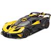 MAISTO - Bugatti Bolide - Riproduzione del veicolo in scala 1/18 - Giallo - Giocattolo per bambini da collezione dai 14 anni - M32911Y