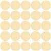 SUNNYCLUE 1 Scatola da 50 Pezzi Etichette Rotonde in Oro in Ottone Incisione Vuota 25mm in Metlega Disco Piatto Collana Ciondolo Stampaggio Etichette Vuote con Foro per Gioielli Incisi ANI