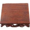 GATHINESS Base Quadrata in Legno 12cm per Statua e Ornamenti, Robusta e Adatta per Esposizione su Scrivania o Tavolo, Stile Semplice e Atmosfera Artistica