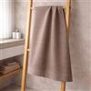 Bifulco Biancheria Telo Doccia 100x150 cm Rebecca Home in Cotone Nido d'Ape 380 GSM x Bifulco - Asciugamano Grande Leggero e Assorbente - Ideale per Bagno Palestra Viaggio (Tortora)
