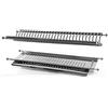 IDOR STORE SCOLAPIATTI INCASSO ACCIAO DA 66CM INOX COLAPIATTI A MOLLA BASE VASCHETTA RACCOGLI GOCCE