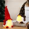 Oneshlee Gnomi Natalizi Luminosi, Gnomi Natalizi Con Led, Piccoli Gnomi Natalizi Da Appendere, Albero Di Natale Decorazioni Casa Paillettes Peluche Ornamenti, Svedese Addobbi Porta Camino Regali Bambino (D)