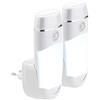 Lunartec lampada a soffitto: Set da 2 4in1- Lampade multifunzionali, Luce notturna, Torcia (lampada multifunzionale, luce notturna con torcia, emergenza)