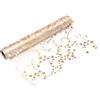 100%Mosel Runner da tavola in organza, Stelle Oro/Metallizzato