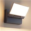 K-Bright 30W LED applique da esterno per interni, Antracite, 3000K