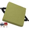 uyeoco Cuscino per sedia Ufficio con fibbia antiscivolo, 25/28/40/35/30/45/50/55cm, 3/5/8 Spessori, Cuscini di Seduta da pranzo per sedie da Cucina, sgabelli giardino, interni, casa(Color 11,30x30x5cm)