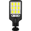 nmbhus Luci di sicurezza solari Lampioni Solari Da Esterno Lampada Solare Da 2500 W Con 3 Modalità Luce Lampada Di Sicurezza Con Sensore Di Movimento Impermeabile For Giardino Patio Path Yard (Color : 2500W