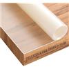 Trente Pellicola per Tavolo Opaca 130x80 cm - 2mm - Protezione Tavolo con Bordi Smussati - Tovaglia Trasparente, Lavabile e Impermeabile - Pellicola Protettiva PVC per Tavoli in Vetro e Laccati