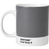 Copenhagen Design Pantone Mug, Coffee/Tea Cup, fine China (Ceramic), 375 ml, Grey, Cool Gray 9 C
