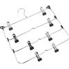 Zeller 17124 Gruccia Multipla per Gonne, Metallo, Argento, 32x36x0.3 cm