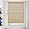Sonello Tenda veneziana in alluminio SONELLO 40cm x 130cm Beige Tenda veneziana in alluminio con fissaggio senza foratura Protezione per finestre e porte: privacy, abbagliamento, luce e sole