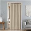 LONGCAO 1 Pezzi Tende Oscuranti per Interni 80 x 130 cm Termiche Isolanti, Anti-Rumore, con Anelli, Tenda Moderna Tende Termiche, Coppia per Decorazione e Divisorio Stanze, Cachi