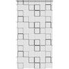 vidaXL Tenda a Rullo per Doccia Cassonetto 140x240cm Larghezza Tessuto