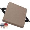 uyeoco Cuscino per sedia Ufficio con fibbia antiscivolo, 25/28/40/35/30/45/50/55cm, 3/5/8 Spessori, Cuscini di Seduta da pranzo per sedie da Cucina, sgabelli giardino, interni, casa(Color 5,30x30x5cm)