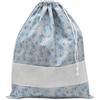 hobbymio.it Sacchetto Portabiancheria da Viaggio da Ricamare a Punto Croce, Sacca porta Lingerie con Tela Aida, Sacca per biancheria in tessuto. (94 Azzurro)