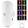HOSSOM Applique da Parete Interno, Lampada da Parete con Sensore di Movimento,Bianco Applique intelligente,Luci LED Camera Plafoniere da Muro,Luce Illuminazione per Camera da Letto Soggiorno Corridoio Scale