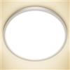 NIBSHOOM Ø30CM Plafoniera LED Soffitto 4000K IP44 | 24W Lampadario Soffitto Impermeabile Rotonda Lampada Luce Moderna per Camera, Bagno, Cucina, Soggiorno, Ufficio, Balcone