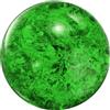 uxcell Sfera di cristallo da 40 mm, in vetro incrinato di ghiaccio, sfera decorativa solida, ornamento per Feng Shui, divinazione, divinazione della fortuna, fontana da tavolo, verde