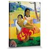 1art1 Paul Gauguin Poster Stampa Artistica su Tela Quando Ti Sposi? Nafea FAA Ipoipo, 1892 Quadro da Parete sulla Barella | Murale XXL | Immagine 80x60 cm