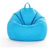 Chickwing Copertura per Poltrona a Sacco, Chickw11 Pouf Portaoggetti per Bambini e Adulti, per Interni e Esterni, Senza Imbottitura, Sedia da Gaming Sedia da Giardino (Blu,M)