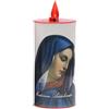 Holyart Lumino Led immagine eco elettrico color bianco 70 gg, Sacro Cuore di Gesù