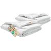 sleepling 191123 Set di 2 piumoni Estivo Leggero (Imbottitura 410 gr.), 100% Microfibra, Anallergico, 135 x 200 cm, Bianco