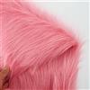 GQZJY Tessuto in Pelliccia Sintetica a Pelo Lungo e Pelo Lungo, soffice e soffice per Costumi tappeti, Accessori, fondali, Cosplay, sedie, 1,8x0,5 m(Color:Rosa)