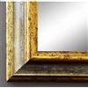 Artecentro cornice dorata per quadri - oro/colore con o senza passepartout in legno-varie misure (oro/avorio, 50x70)