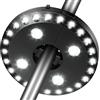 HELESIN Luce per Ombrellone, 28 Luci LED a 200 Lumen 3 Modalità di Illuminazione Senza Fili 4 Batterie AA, Luce per Ombrellone per Ombrelloni, Tende da Campeggio o Uso Esterno (Bianco)
