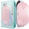 Slimpal Cuscinetto riscaldante portatile Slimpal, cuscinetto riscaldante elettrico senza fili, cuscinetto termico ricaricabile portatile, ideale come regalo per lei, per donne e mogli.Rosa