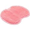 Generic Richbeliefy - Scrubber per schiena in silicone, scrubber per la schiena, per doccia, massaggio in silicone con ventose, per piedi e schiena (01#)