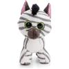 NICI Peluche GLUBSCHIS Zebra Mankalita in piedi, bianco, 15 cm